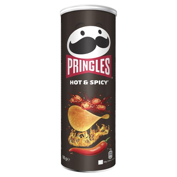 PRINGLE hot & spicy 165 GR