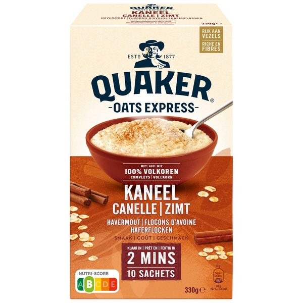 QUAKER oats express kaneel 330 GR