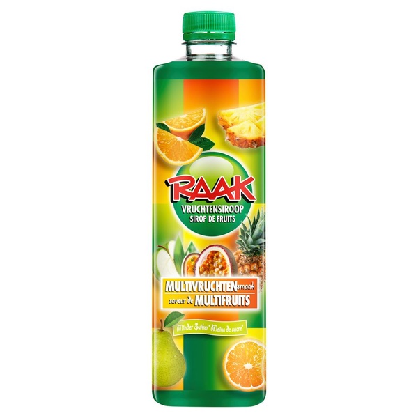 RAAK vruchtensiroop multivruchten. .75 LT