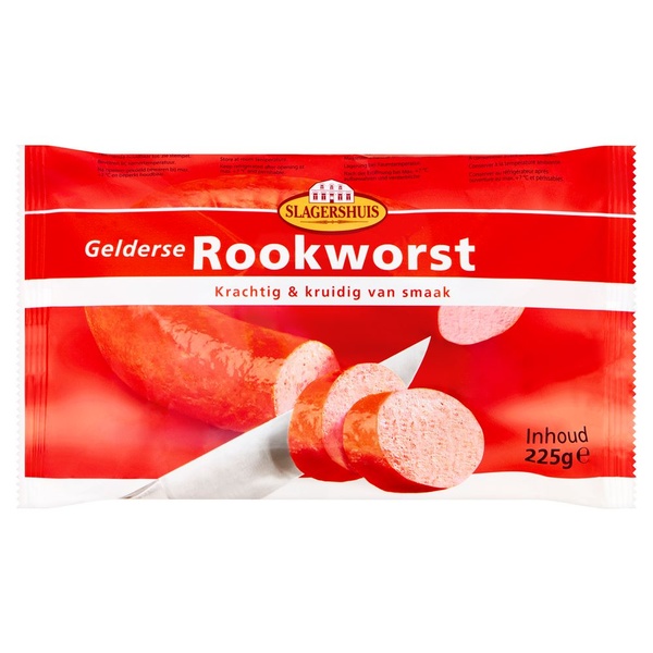 SLAGERSH Gelderse rookworst 225 GR
