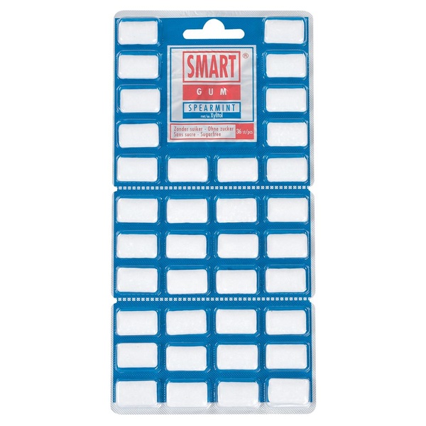 SMART kauwgom spearmint 36 ST