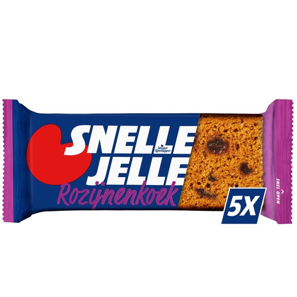 SN JELLE kruidkoek repen rozijnen 325 GR