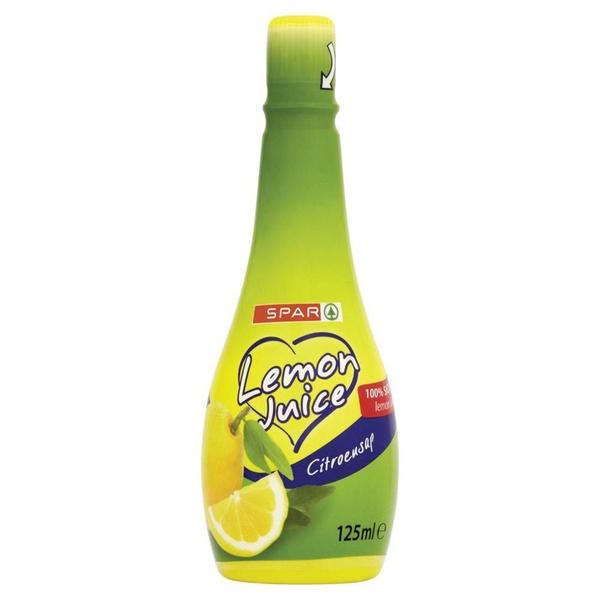 SPAR lemon juice citroen 125 ML