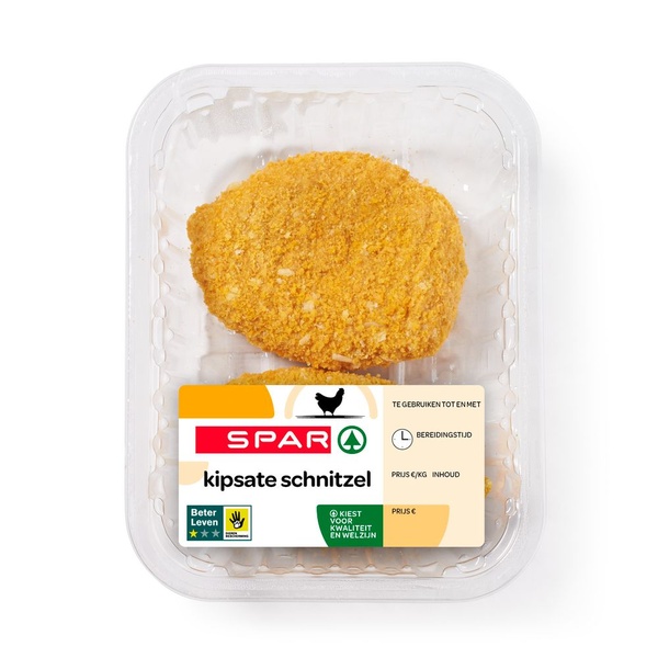 SPAR blk kipsate schnitzel 2st 250 GR