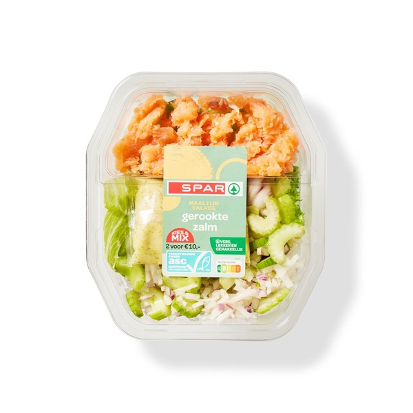 Maaltijdsalade zalm 450 GR