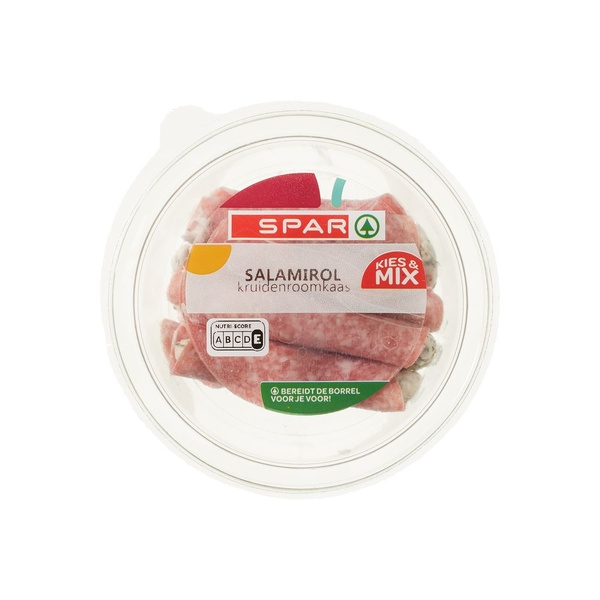 SPAR salamirol kruidenkaas 80 GR