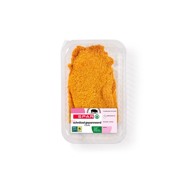 SPAR schnitzel gepan. 2 st