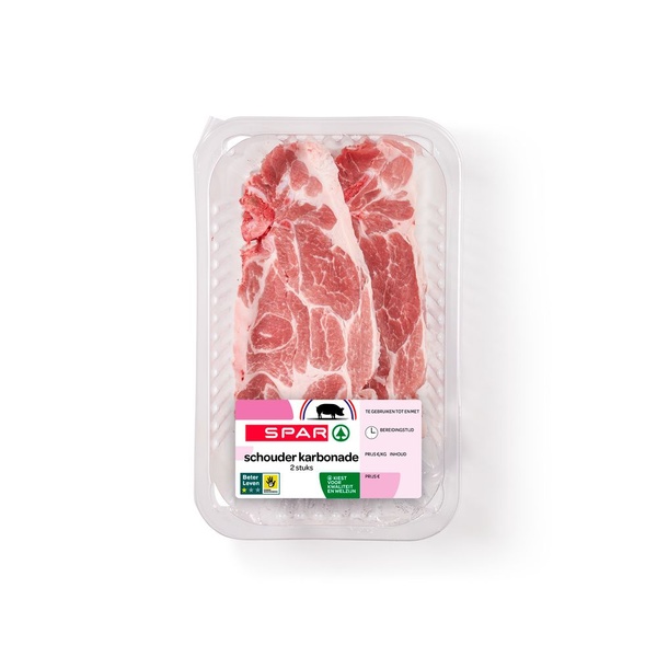 SPAR schouder       karbonade 2st