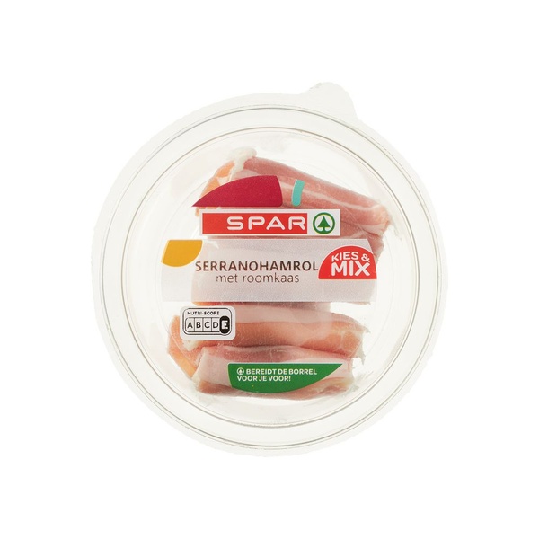 SPAR serrano kaas rolletjes 100 GR