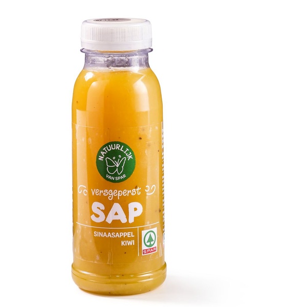 SPAR sinaasappel kiwisap 250 ML