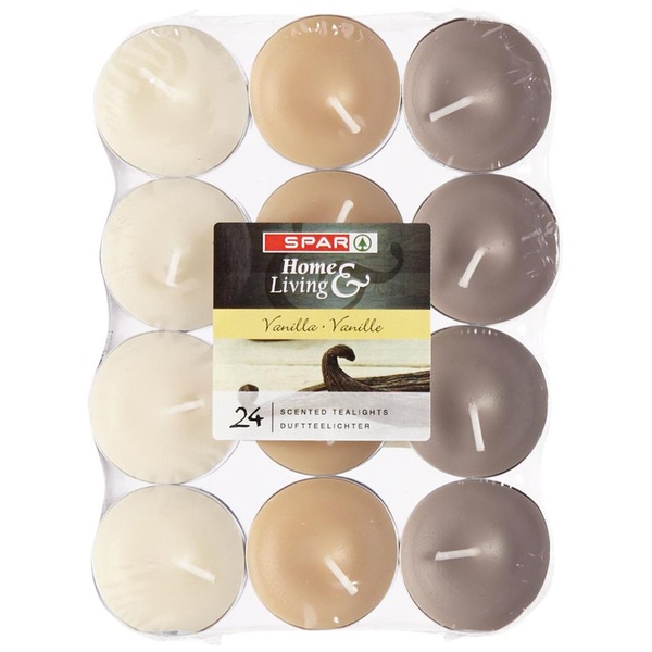 SPAR geurthee lichten vanille 24 ST