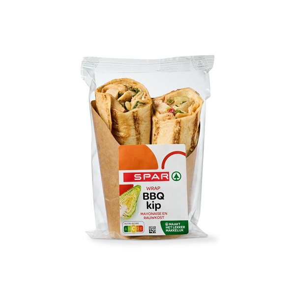 SPAR wrap bbq kip 136 GR