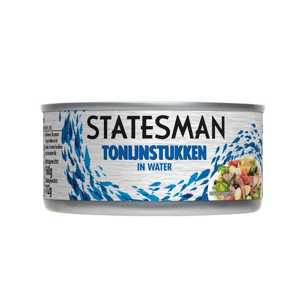STATESM tonijnstuk     in water. 160 GR