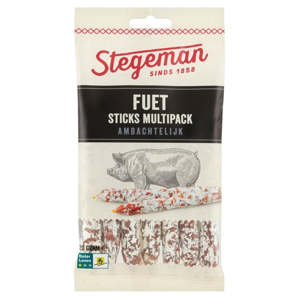 STEGEMAN fuet multipack 120 GR