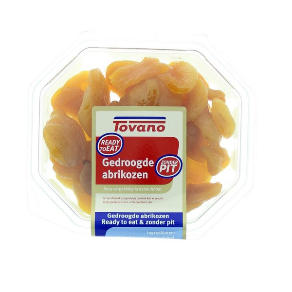TOVANO abrikozen gedroogd 250 GR