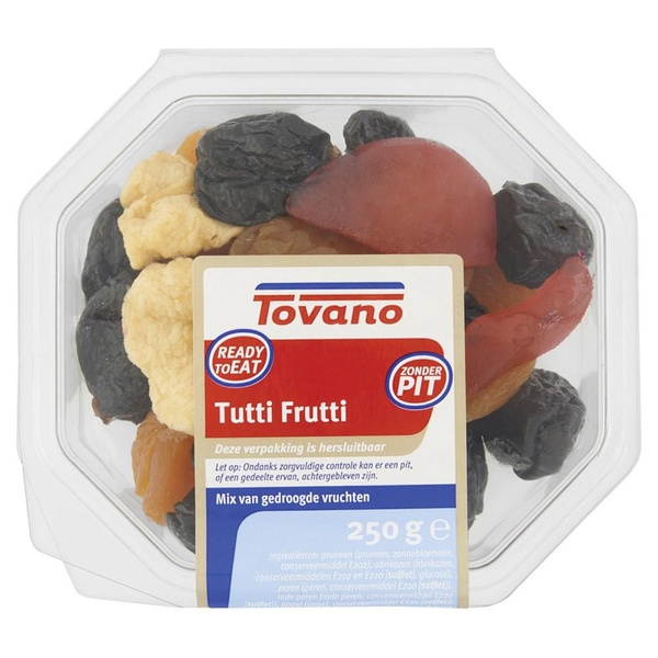 TOVANO tutti frutti 250 GR