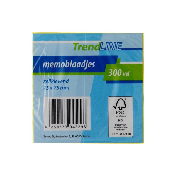 TRENDL zelfklevende   memoblaadjes 1 ST