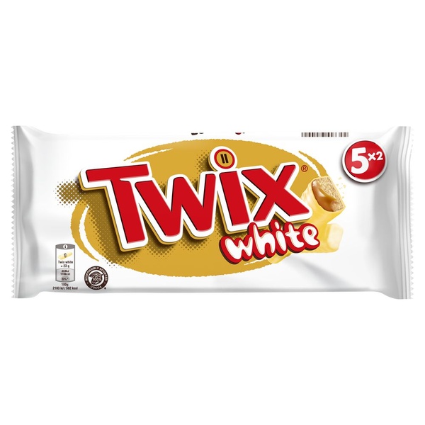 TWIX white 5 pack 230 GR