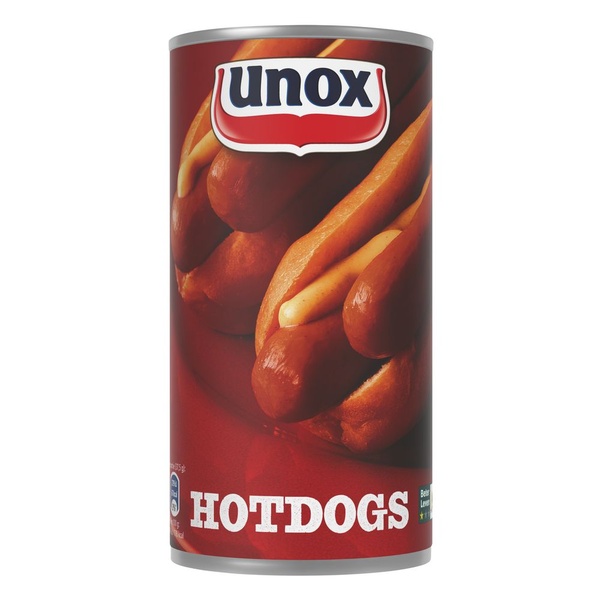 UNOX hotdogs 550 GR