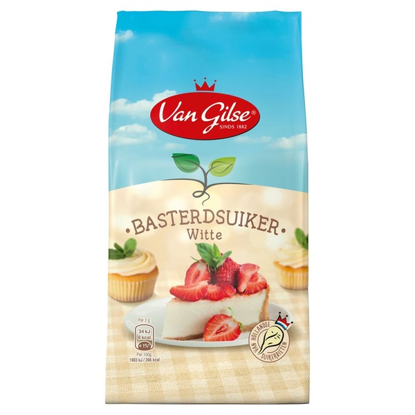 GILSE basterdsuiker  wit 600 GR