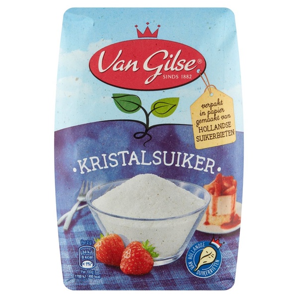 GILSE kristalsuiker. 1 KG