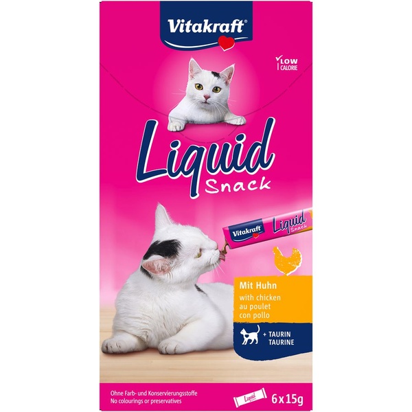 VITAKRAF liquid snack kip taurine 6 ST