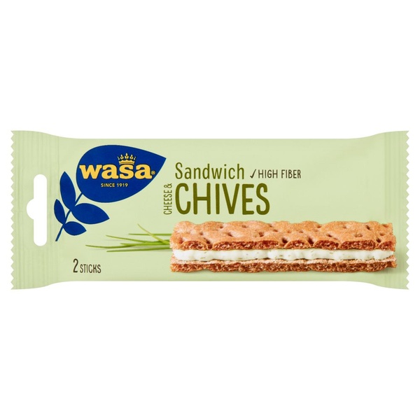 WASA sandwich roomkaas bieslook. 111 GR