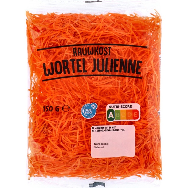 NEUTR. rauwkost wortel julienne 150 GR
