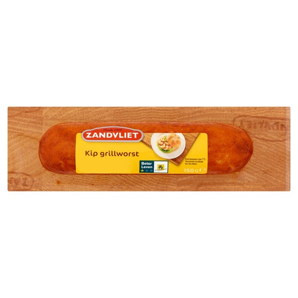 ZANDVLIE kipgrillworst. 150 GR