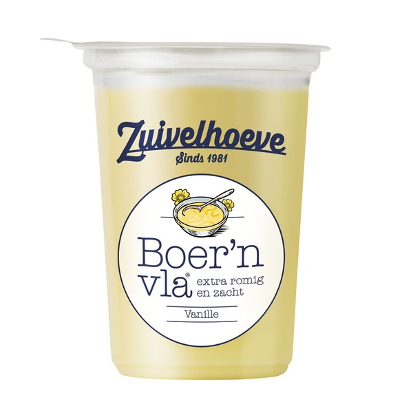 Z HOEV boer'n vla     vanille 450 GR